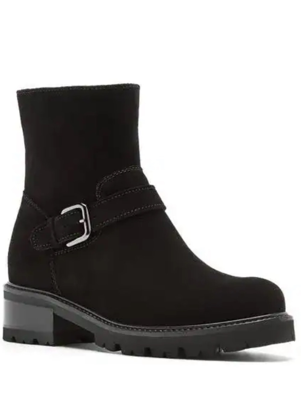 La Canadienne Kian Suede Buckle Boots